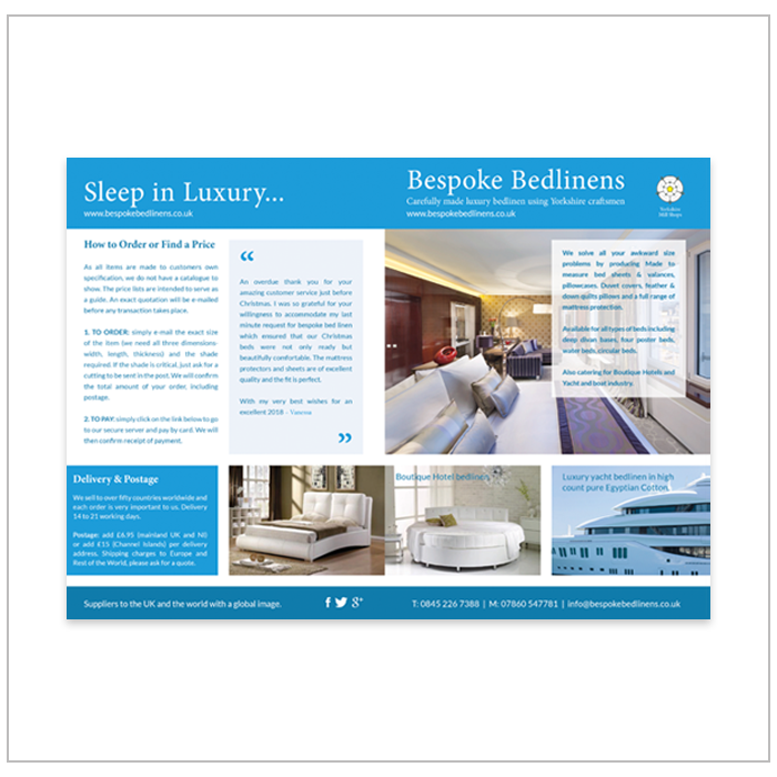 Brochure design