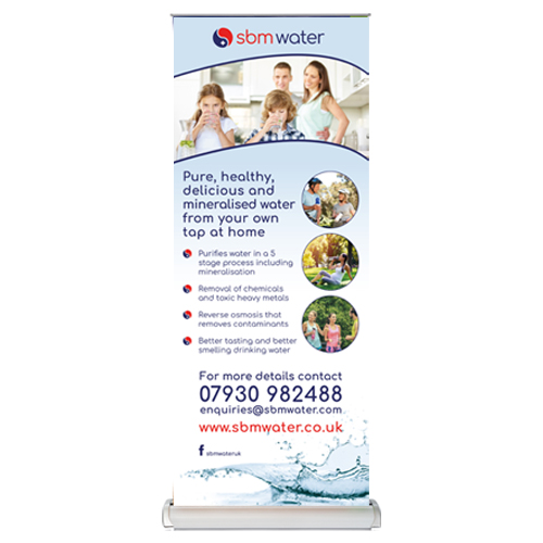 Roller banner design