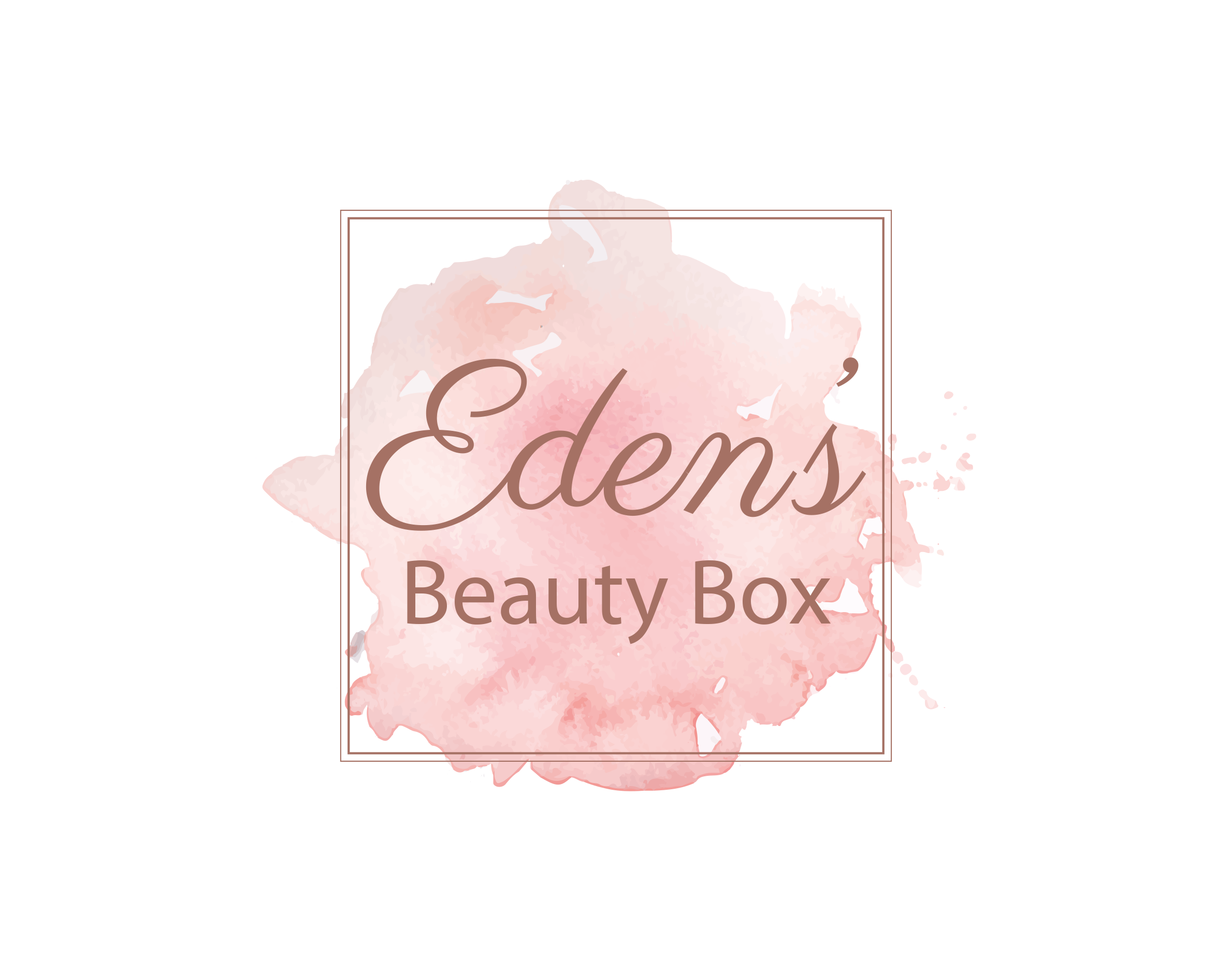 Branding for a beauty salon wall and logo